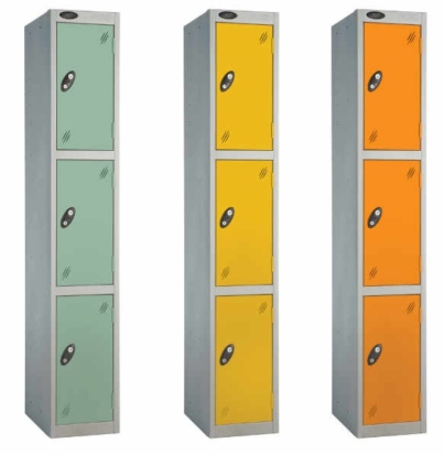 ALUMINIUM LOCKERS - 3/5 LEVEL